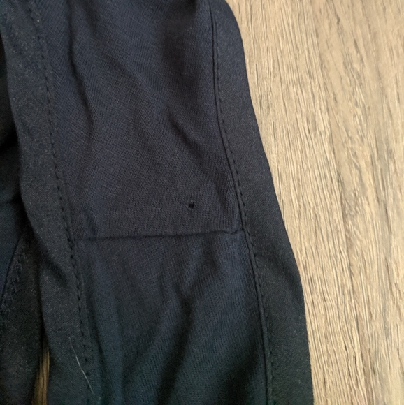 Massimo Dutti Navy Floral Tie Back Blouse Large - Picture 4 of 10